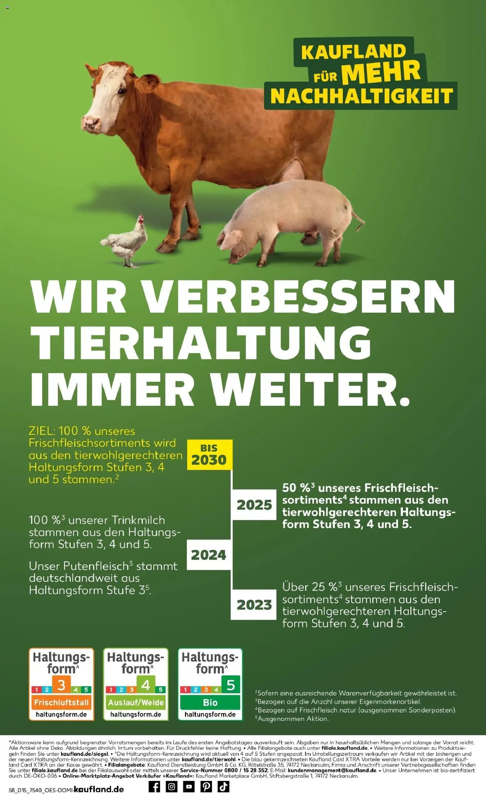 Kaufland Prospekt Oschersleben (Bode)	 – gültig ab 08.04.2026 | Seite: 58