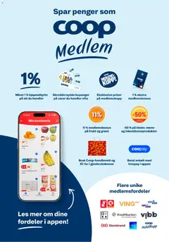 Forhåndsvisning av Coop Extra kundeavis gyldig fra 01.06.2026 | Side: 42 | Produkter: Brød, Epler, Суміш дитяча, Topp