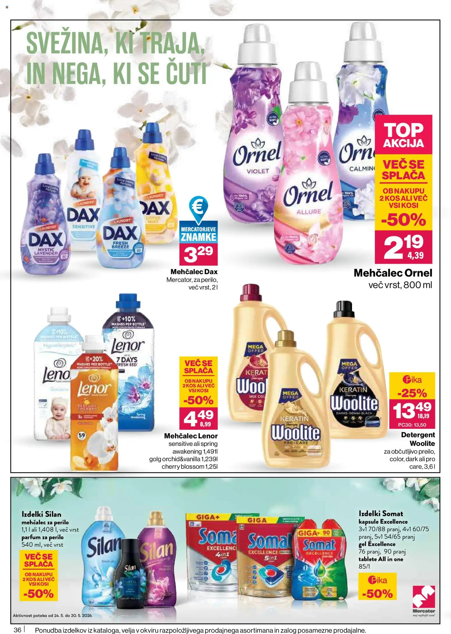 Novi Mercator katalog ponudbe – veljaven od 14.05.2026 | Stran: 36
