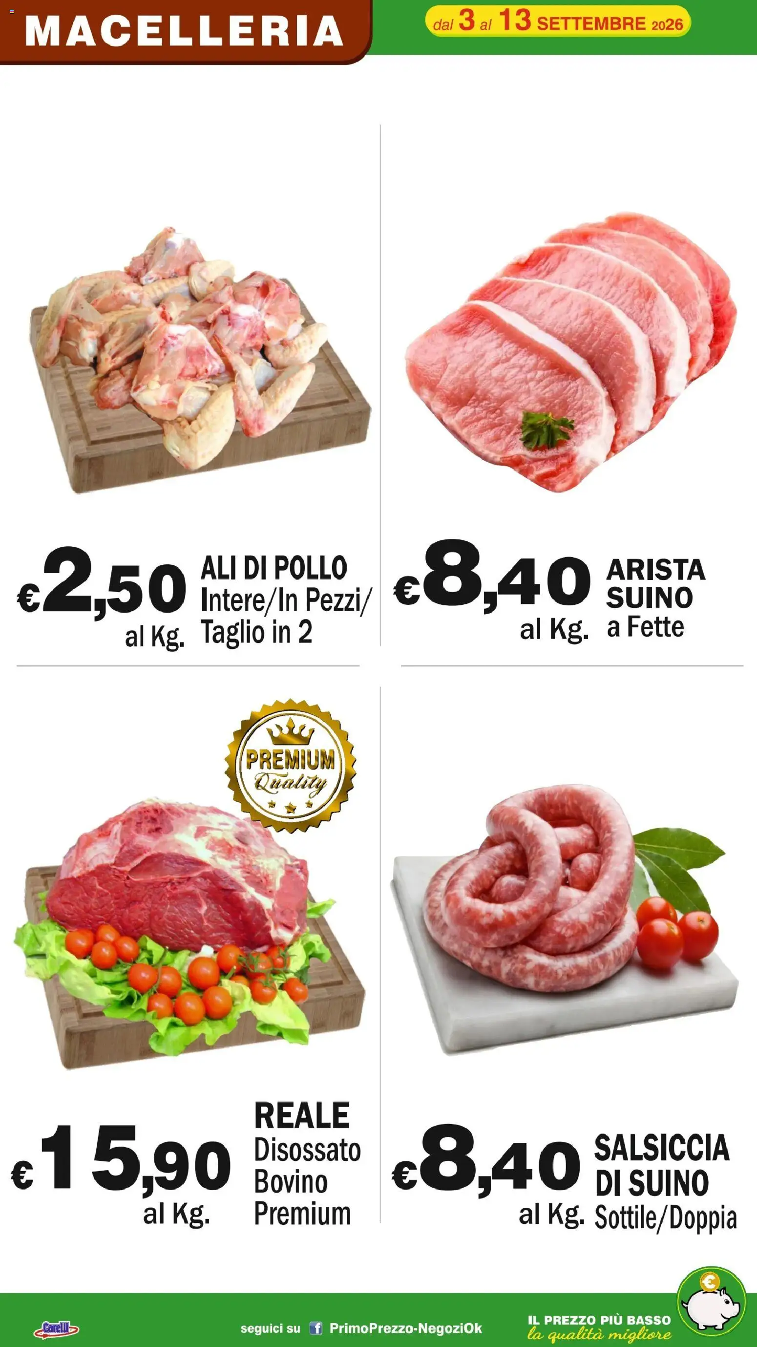 Volantino Primo Prezzo del 03/09/2026 | Pagina: 35