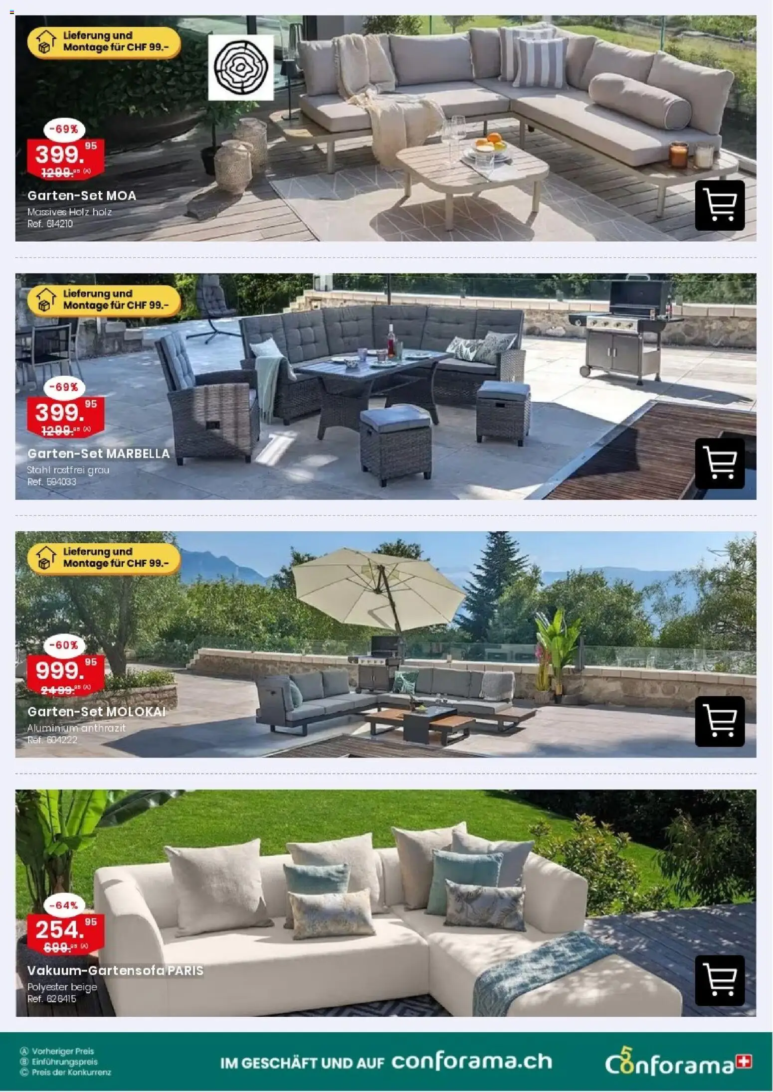 Conforama aktionen Gartensofa – gültig ab 07.10.2026 | Seite: 11