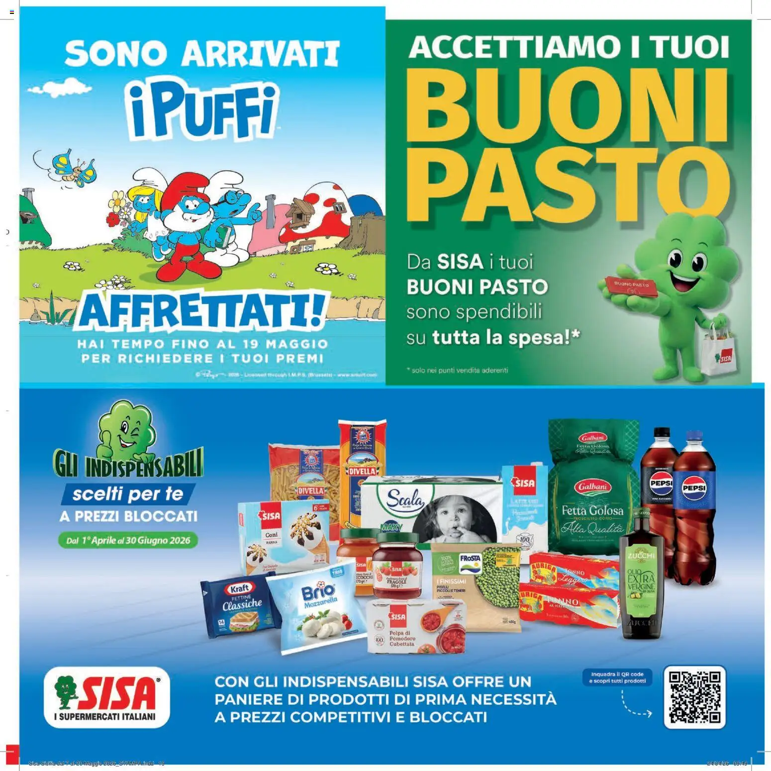 Volantino SISA del 07.05.2026 | Pagina: 19 | Prodotti: Tè, Fragole, Pomodoro, Scala