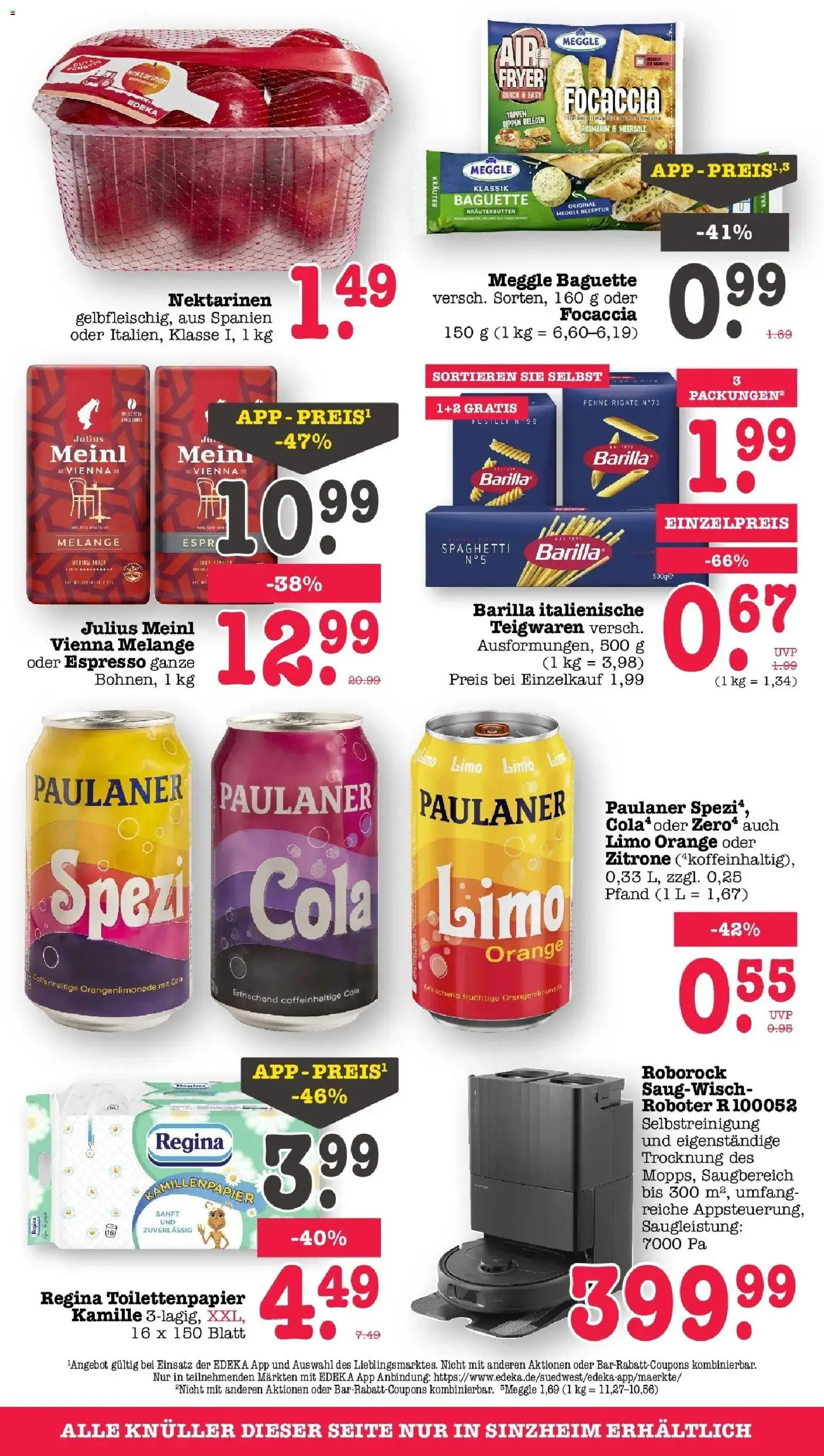 Edeka Prospekt Bühlertal (ab 10.08.2026) » Angebote Online | Seite: 77 | Produkte: Barilla, Baguette, Kräuterbutter, Zitrone
