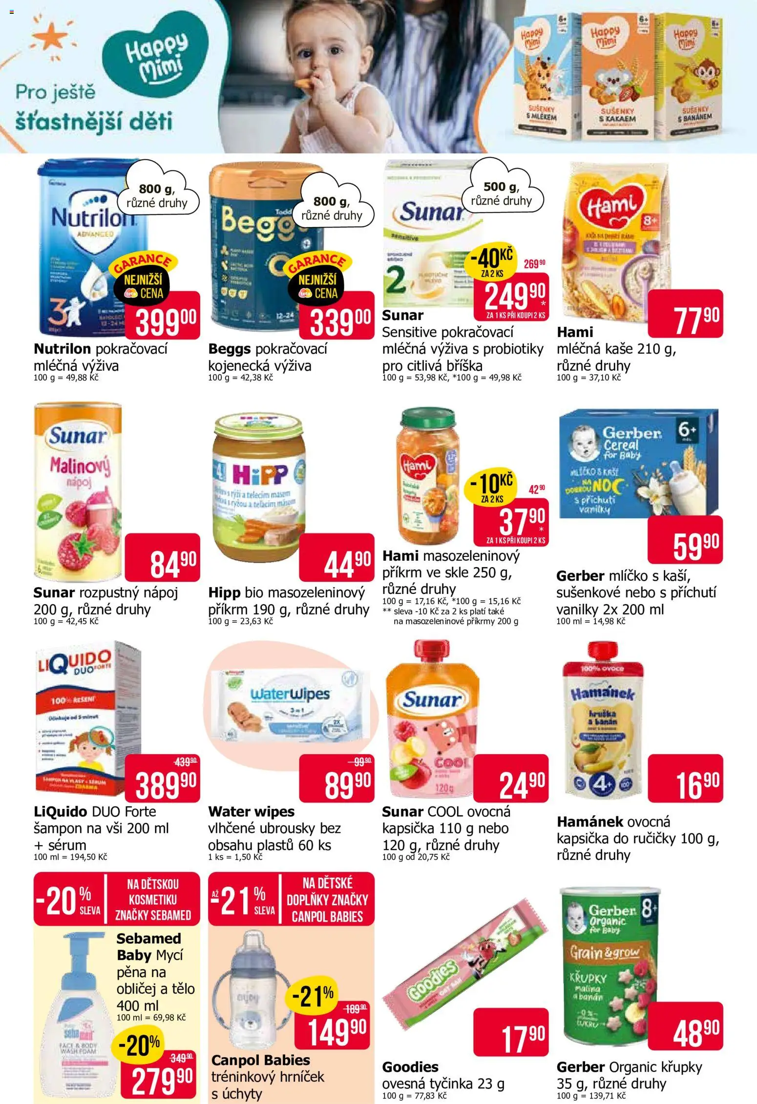 TETA Drogerie leták od 24.09.2026 | Strana: 12 | Produkty: Ubrousky, Příkrm, Hami, Sušenky