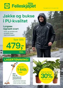 Forhåndsvisning av Felleskjøpet kundeavis gyldig fra 17/08/2026