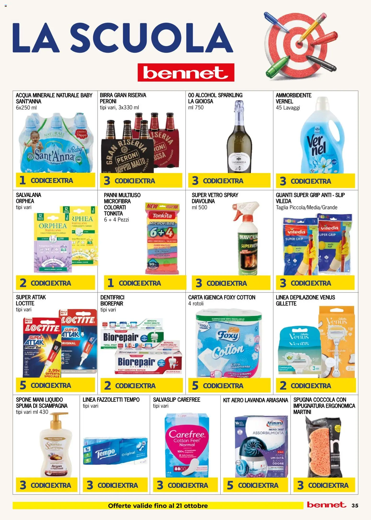 Volantino bennet del 08/10/2026 | Pagina: 35