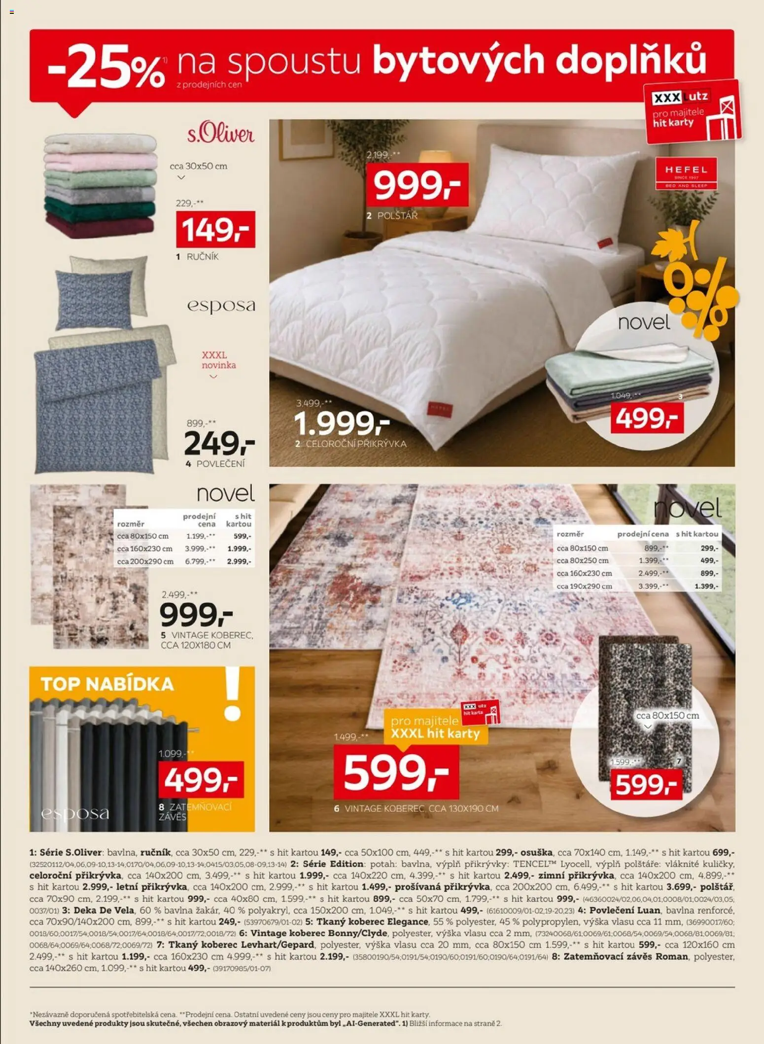 XXXLutz - Sleva 25 % téměř na všechno od 28.09.2026 | Strana: 13