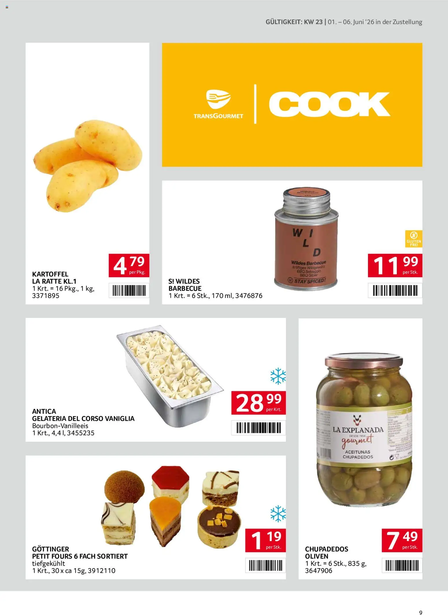 Transgourmet Zustellaktion gültig ab 01.06.2026 | Seite: 9 | Produkte: Szeder