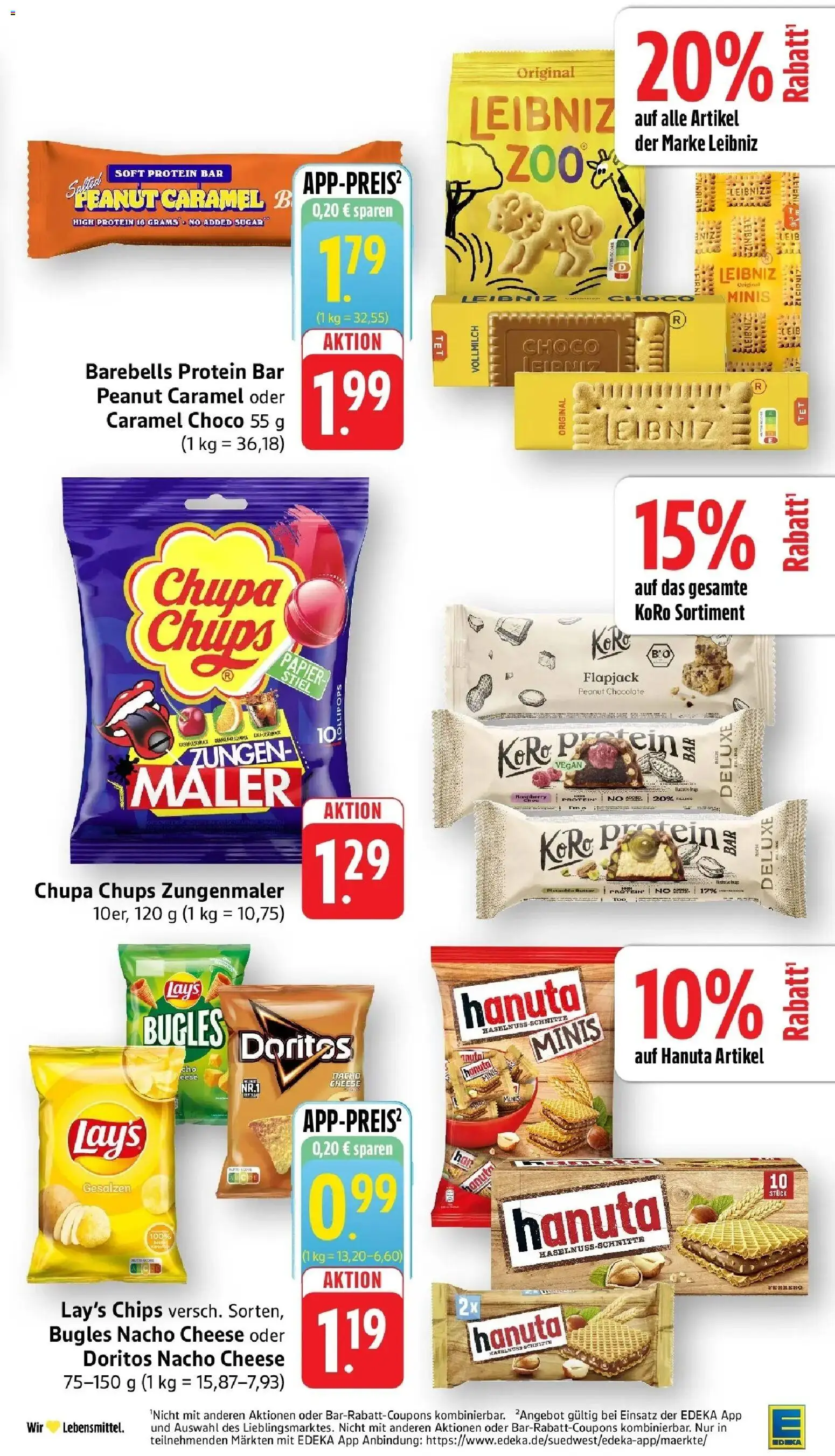E center Prospekt Köngen (ab 07.09.2026) zum Blättern | Seite: 23 | Produkte: Chips