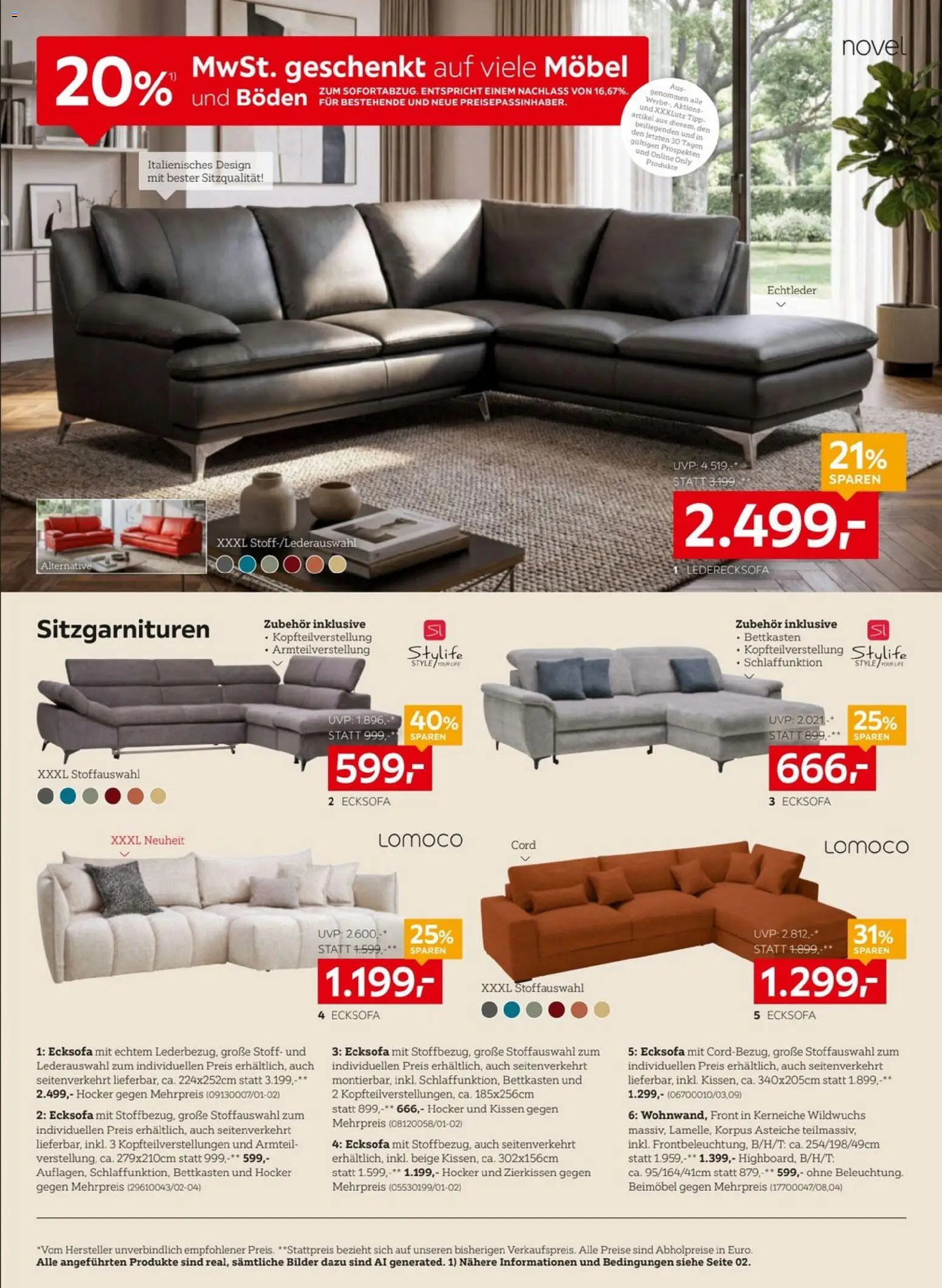 XXXLutz web 3 gültig ab 20.10.2026 | Seite: 5 | Produkte: Kissen