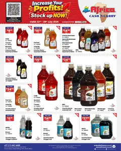 Africa Cash & Carry specials catalogue – valid from 23/07/2026 | Page: 31