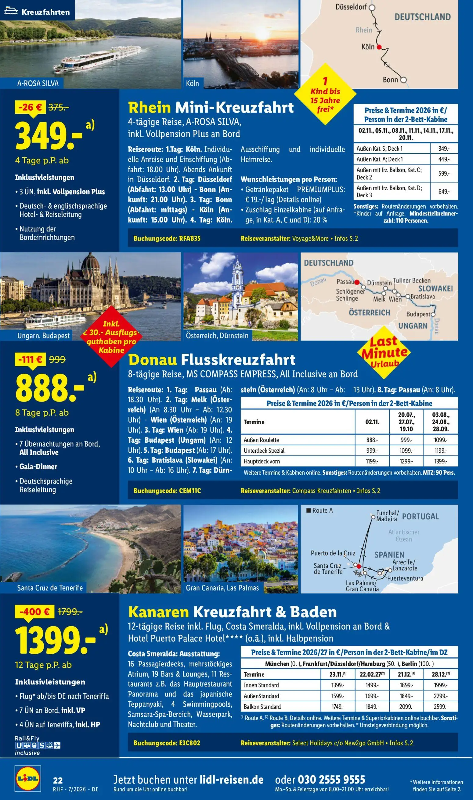 Lidl Reisen Prospekt – gültig ab 01.07.2026 | Seite: 22