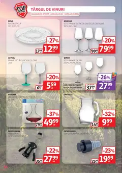 Ofertele Auchan valabile de la 09.09.2026 | Pagină: 36 | Produse: Pahare, Carafă, Vin