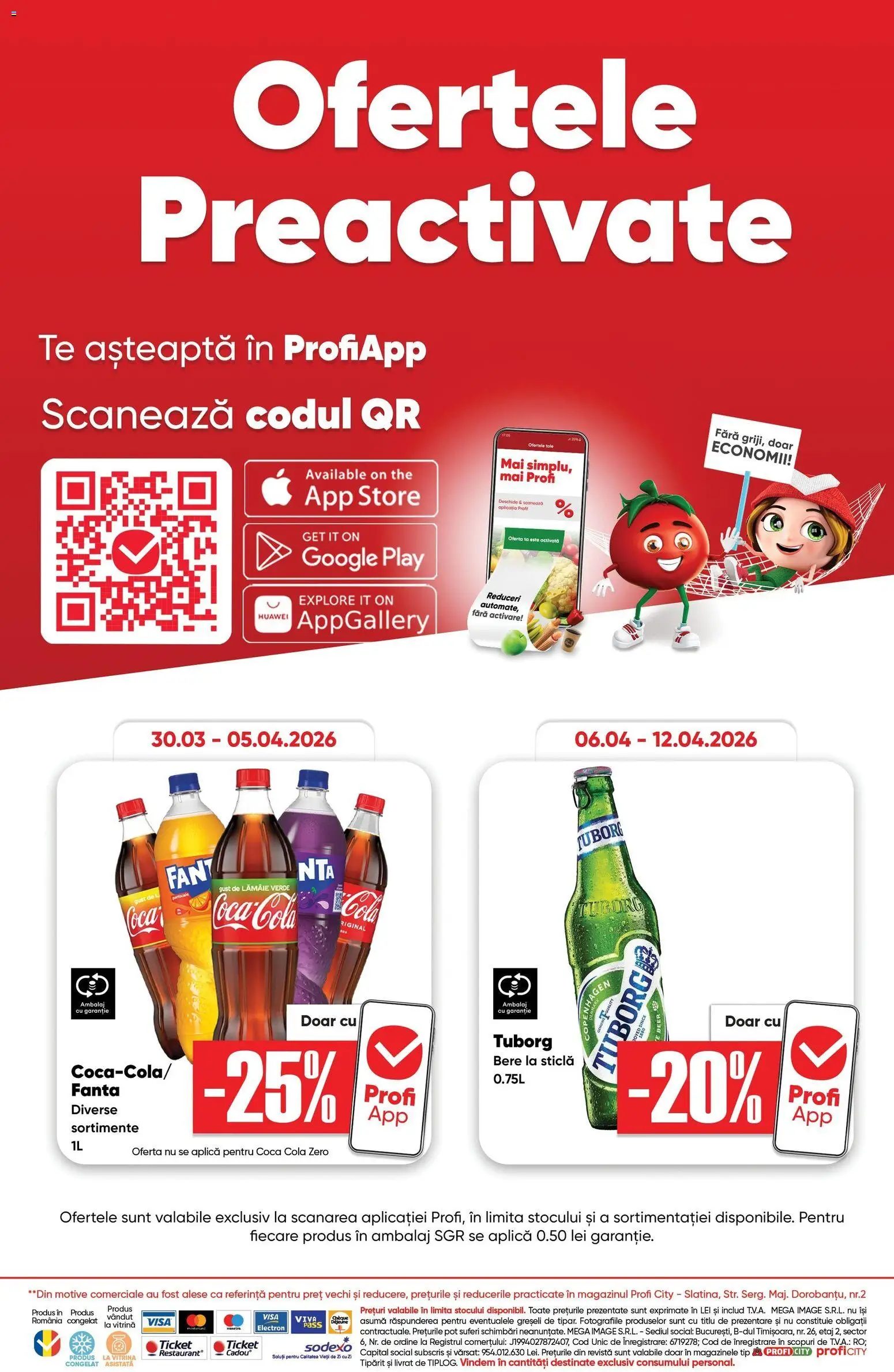 Noul catalog Profi – valabil de la 01.04.2026 | Pagină: 9 | Produse: Vitrină, Bere, Portocale, Lămâie