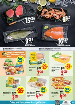 E.leclerc katalog akcije – veljaven od 07.10.2026 | Stran: 5 | Izdelki: Kozice, Postrv, Tuna, Salama