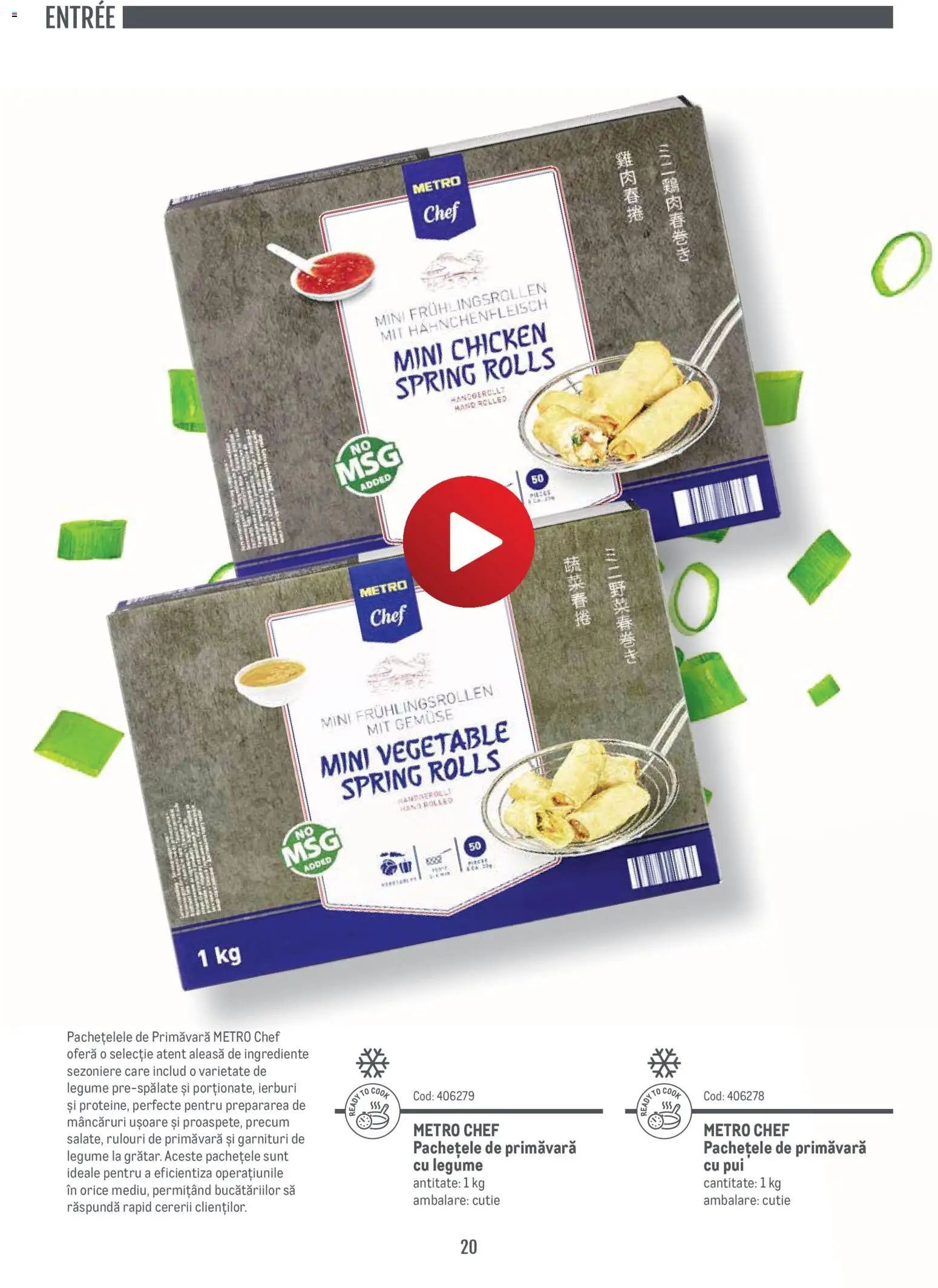 Noul catalog Metro – valabil de la 14.11.2024 | Pagină: 20 | Produse: Pui, Cutie, Legume