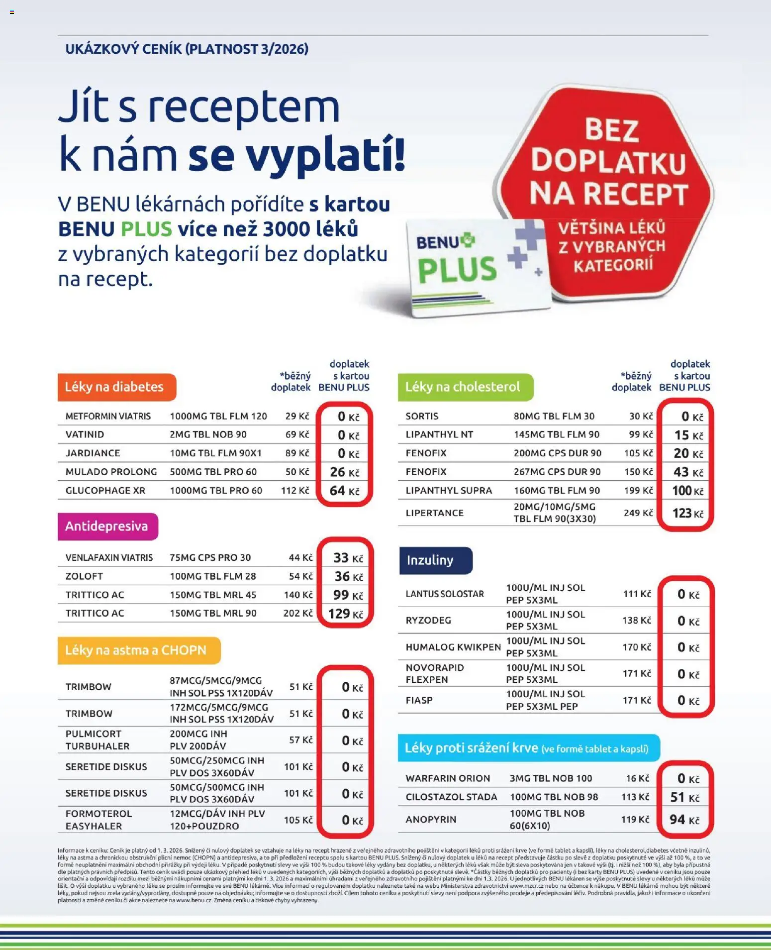 Benu - Leták od 01.04.2026 | Strana: 23 | Produkty: Tablet, Karty