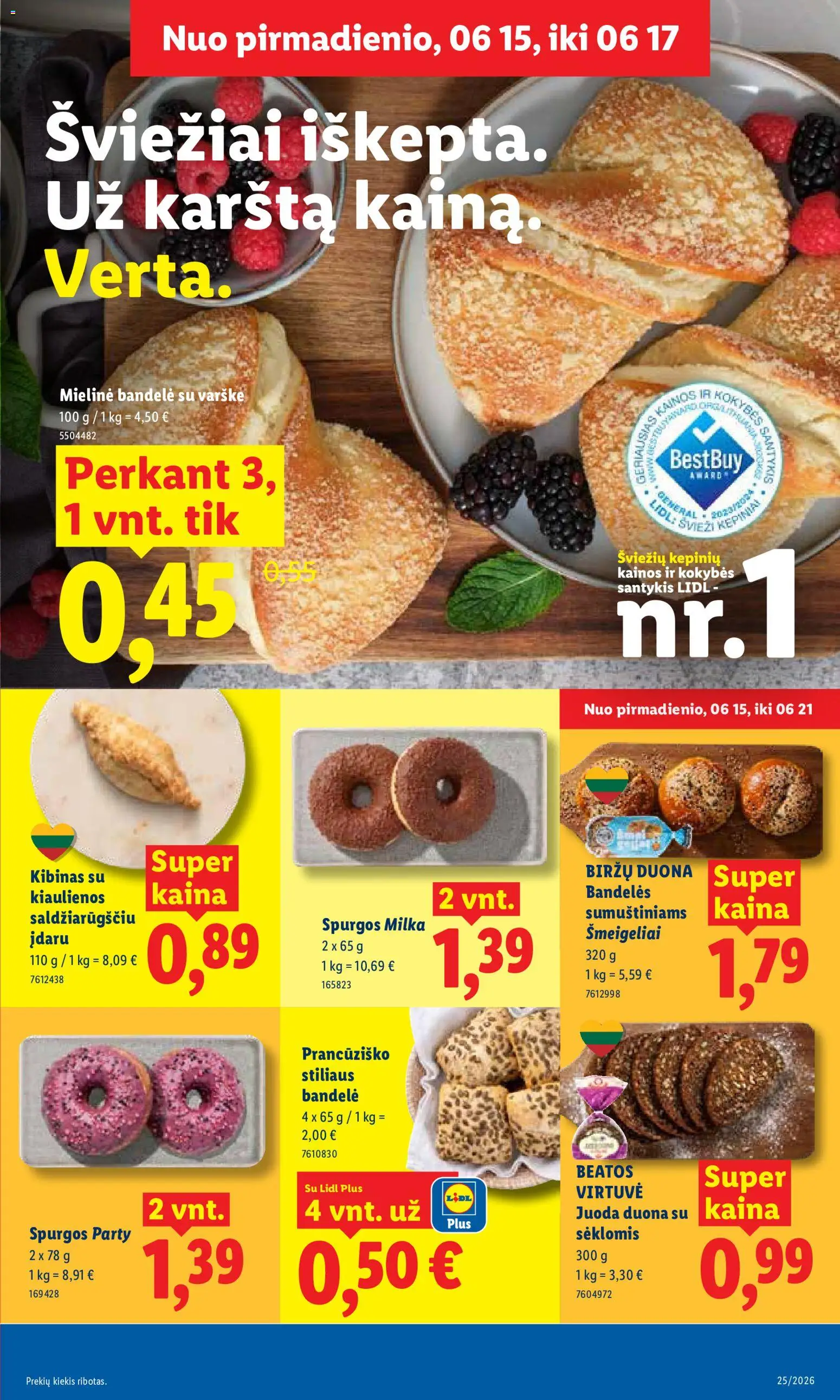 LIDL akcijos nuo 15.06.2026 | Puslapis: 7