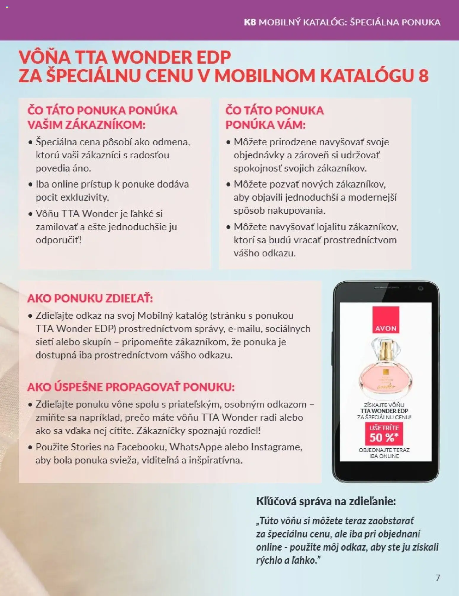Nové Avon akcie – leták je platný od 01.08.2026 | Strana: 7