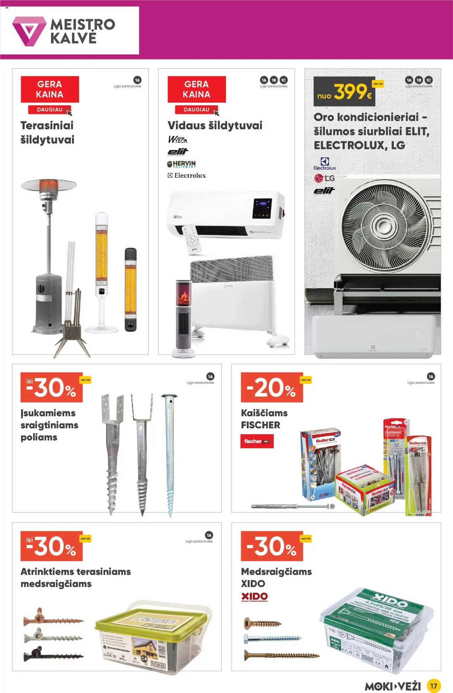 MOKI VEŽI akcijos nuo 05.03.2026 | Puslapis: 17
