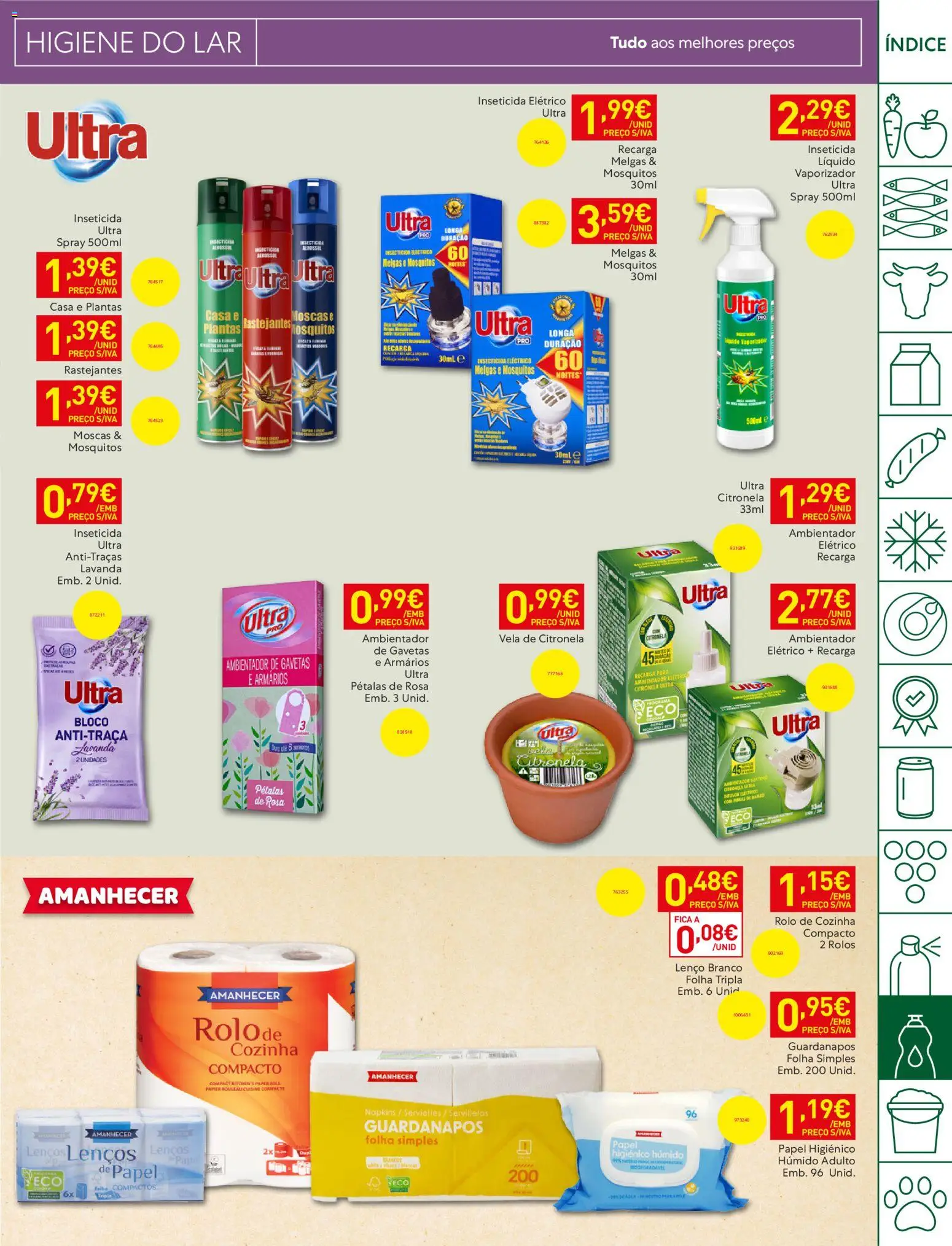 Recheio folheto Madeira │ válido de 14/07/2026 | Página: 37 | Produtos: Papel higiénico, Guardanapos, Inseticida, Lenço