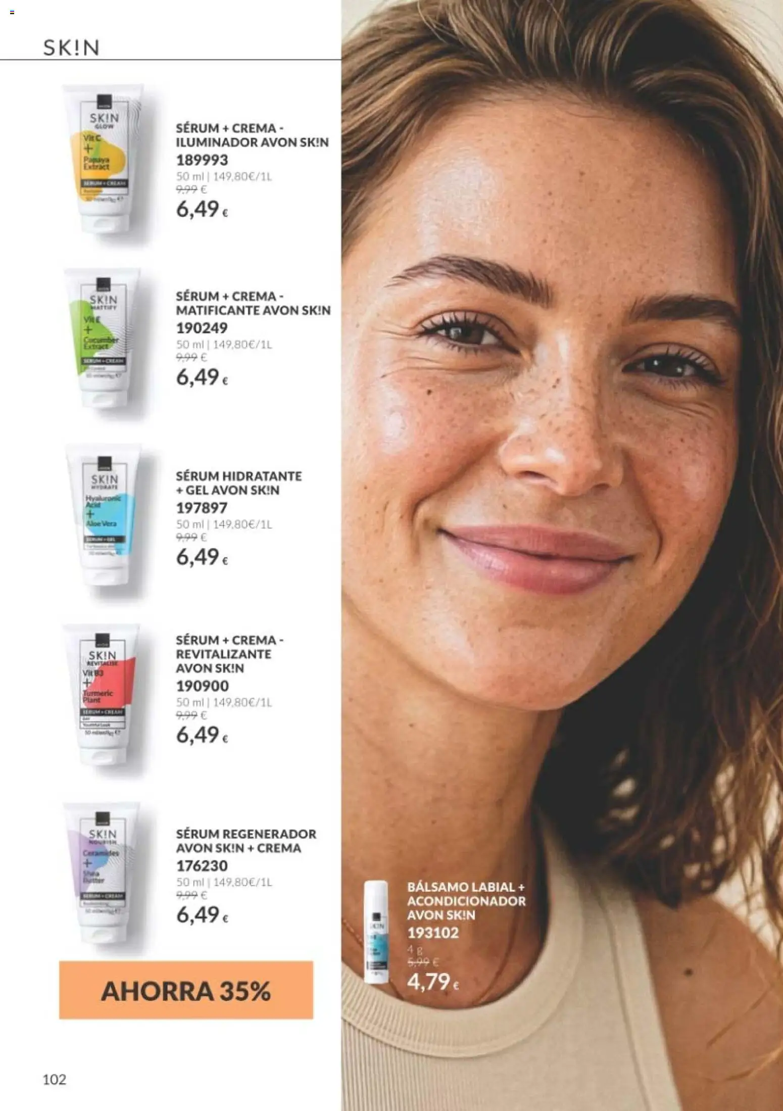 Catálogo AVON Black Friday │ válido desde el 01/11/2026 | Página: 102 | Productos: Iluminador, Sérum, Bálsamo labial, Aloe Vera