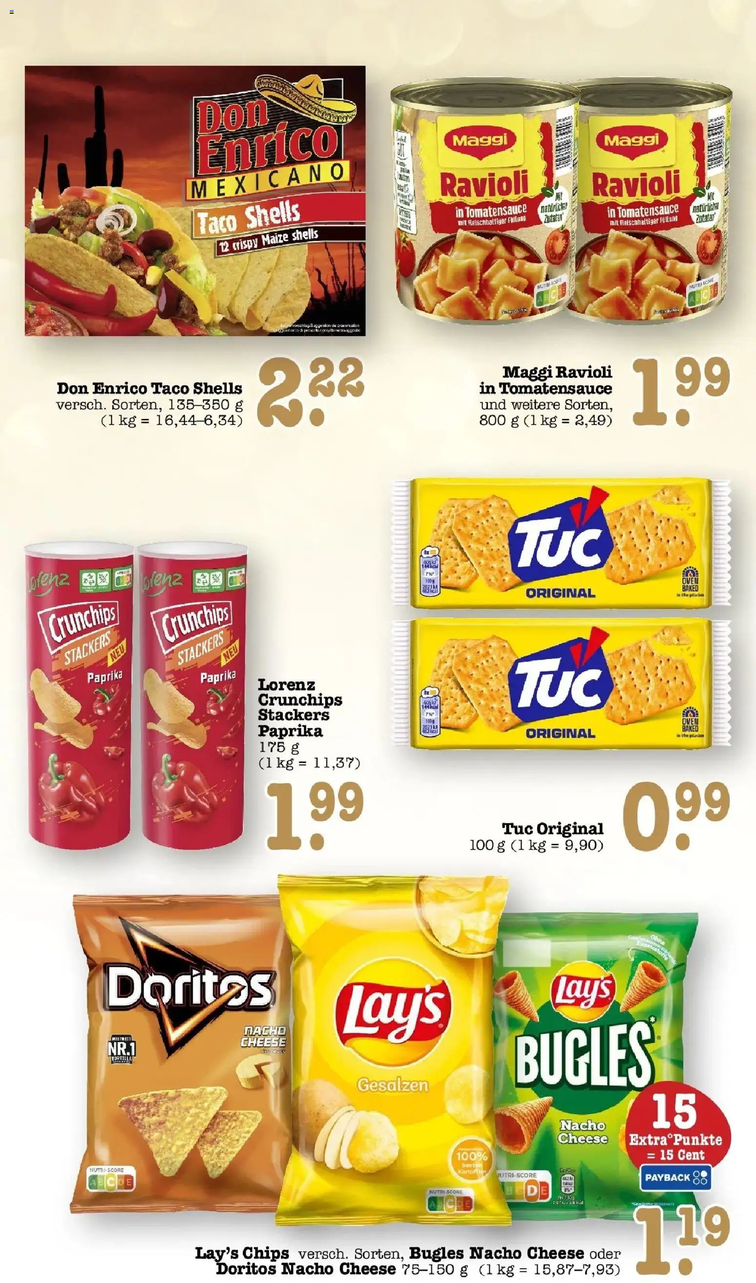 Edeka Prospekt Wörth Am Rhein (ab 12.10.2026) » Angebote Online | Seite: 40 | Produkte: Maggi, Kartoffeln, Paprika, Chips
