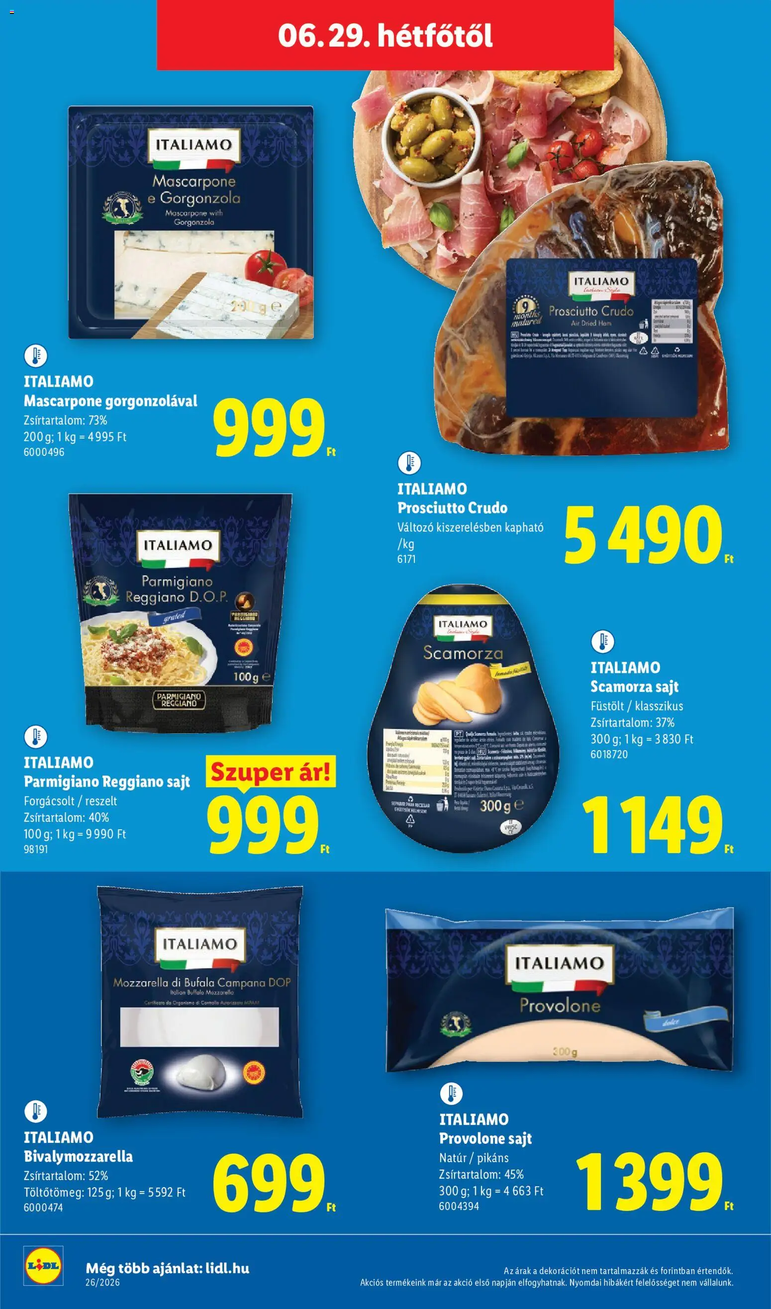 Lidl akciós ujság - amely érvényes a következő dátumtól: 25.06.2026 | Oldal: 66