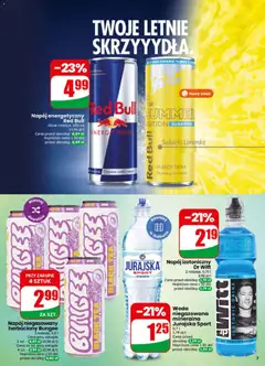 Pogląd oferty "Dino gazetka" - ważna od 24.06.2026 | Strona: 3 | Produkty: Limonka, Red bull, Woda