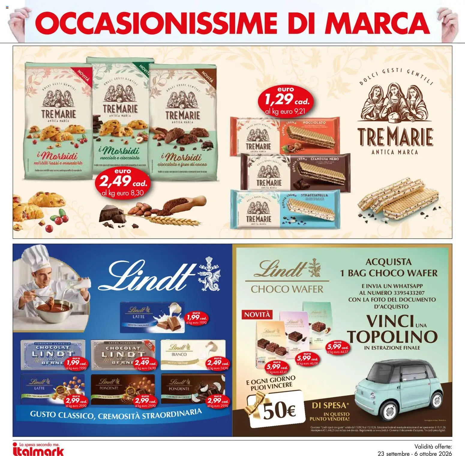 Volantino Italmark del 23/09/2026 | Pagina: 6