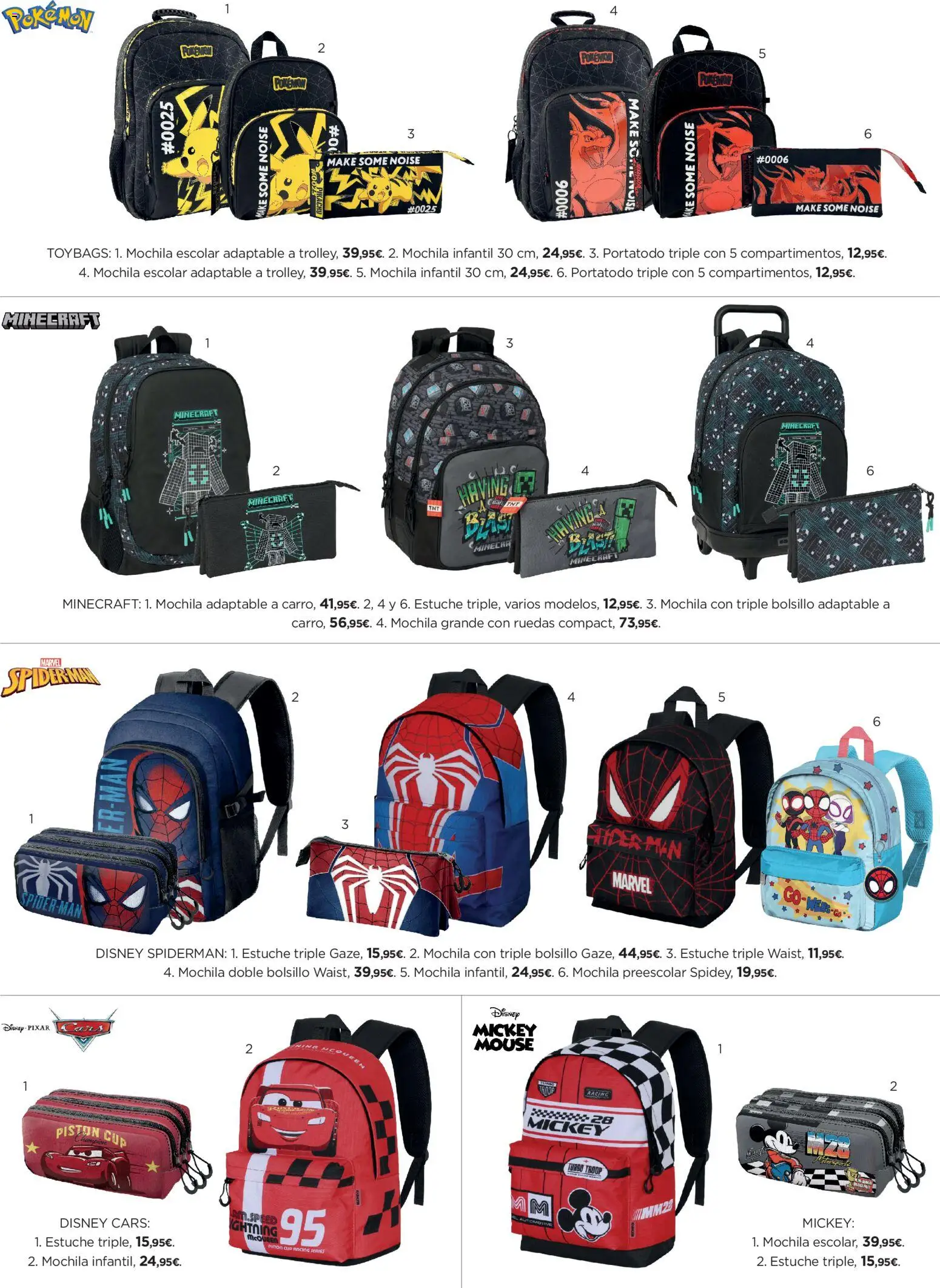 Hipercor - Vuelta al cole │ válido desde el 17/08/2026 | Página: 17 | Productos: Mochila