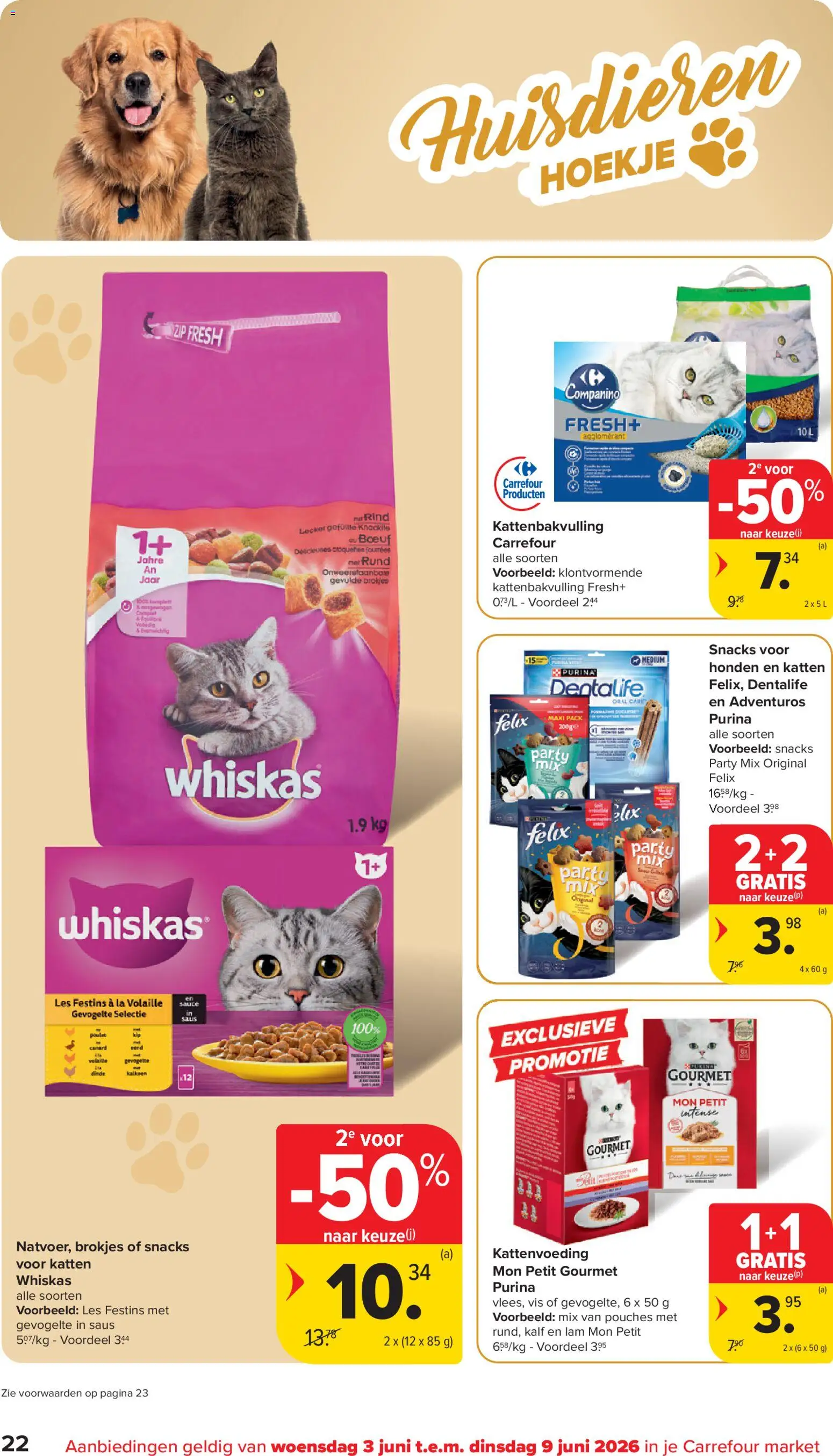 {H1} | Pagina: 22 | Producten: Vis, Saus, La, Snacks