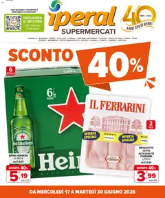 Anteprima del volantino Iperal volantino valido a partire dal 17/06/2026