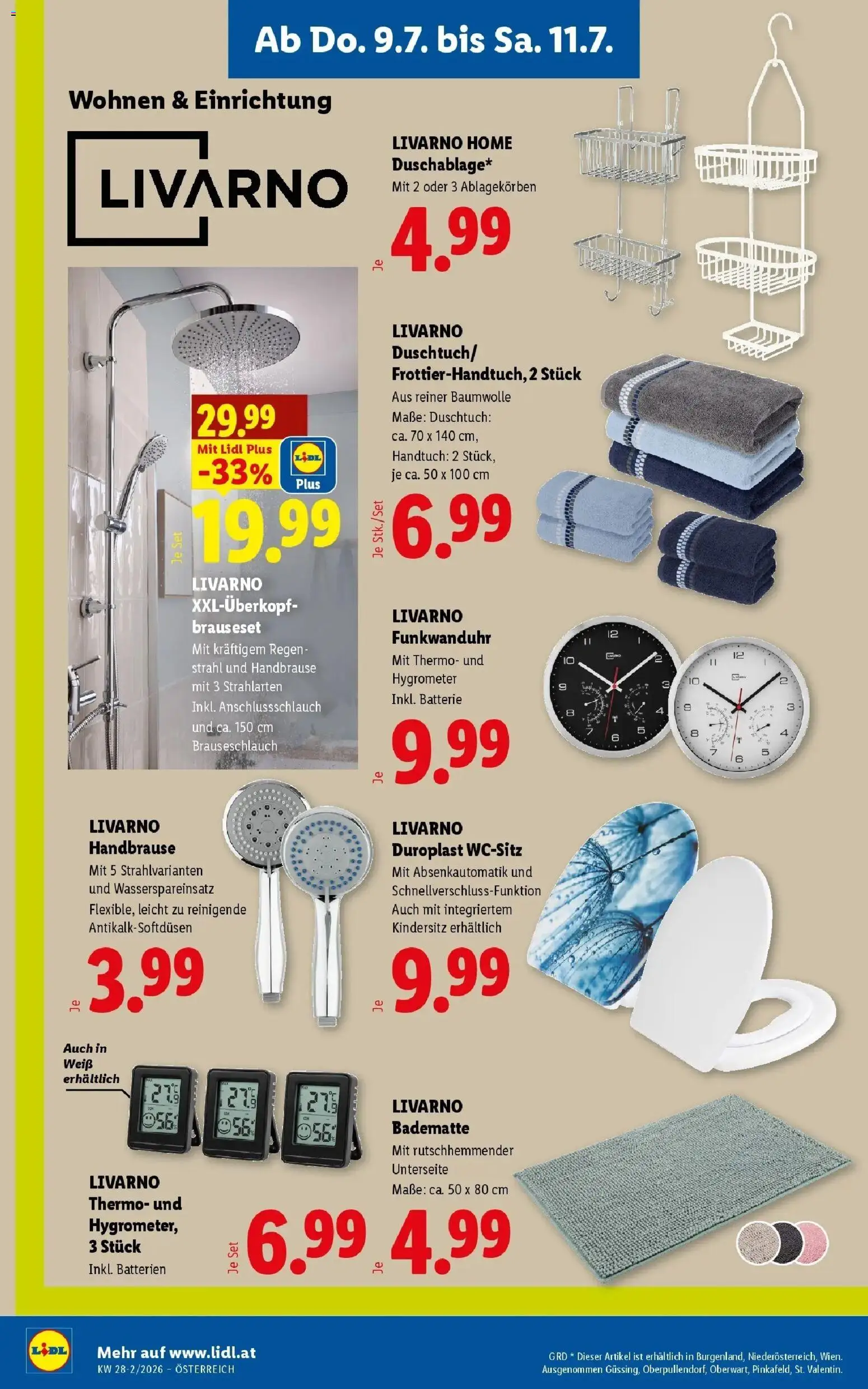 Lidl Flugblatt - Wien, Langenzersdorf, Zwettl gültig ab 09.07.2026 | Seite: 22 | Produkte: Batterie