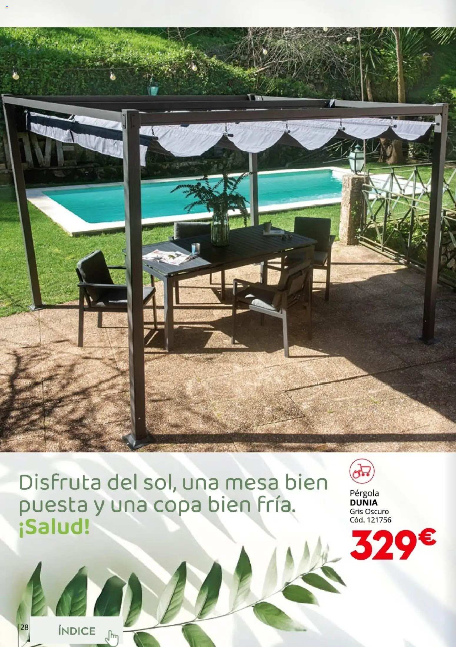 Conforama Guía Jardín 2026 │ válido desde el 19.03.2026 | Página: 28 | Productos: Mesa