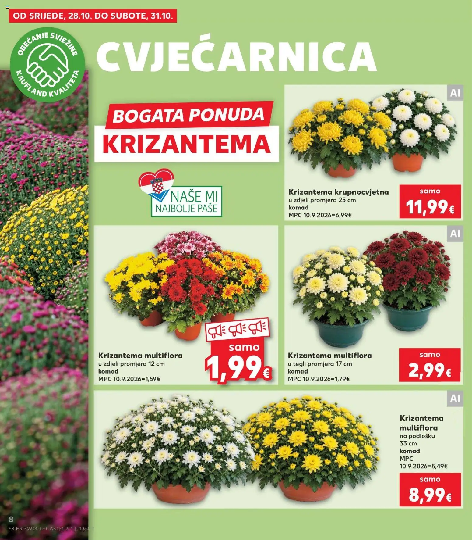 Kaufland katalog | vrijedi od 28.10.2026 | Stranica: 8