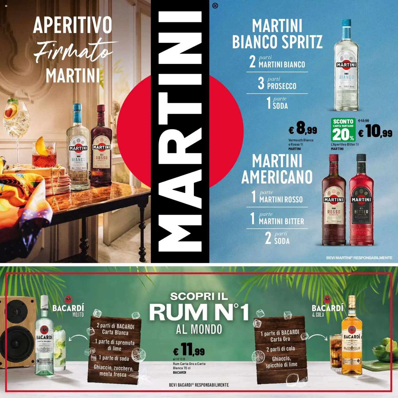 Volantino Iper del 20/07/2026 | Pagina: 33 | Prodotti: Prosecco, Lime, Menta, Aperitivo