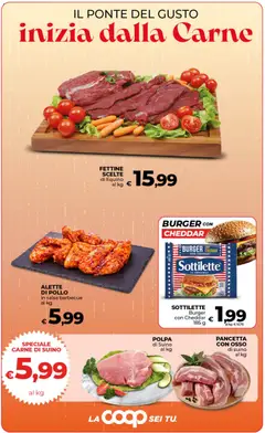 Anteprima del volantino Ipercoop volantino Sicilia valido a partire dal 28.04.2026 | Pagina: 19 | Prodotti: Pollo, Pancetta, Salsa, Suino