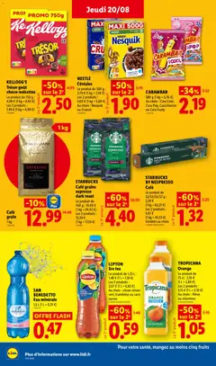 LIDL - Prévisualisation de SAN BENEDETTO Eau minérale, 1,5 L (1 L = 0,31 €) valide à partir de 20/08/2026 | Page: 20