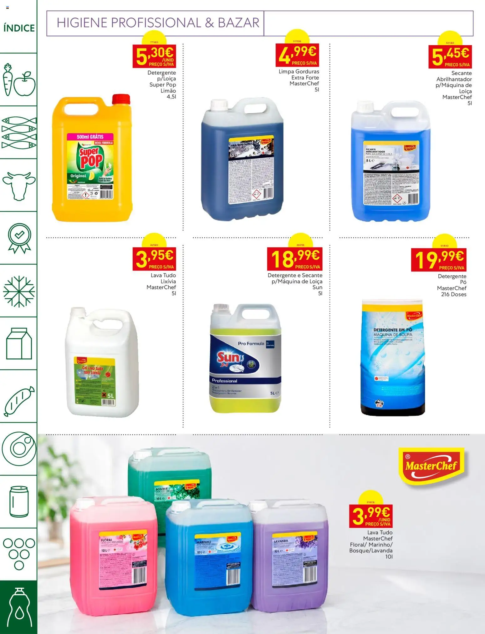 Recheio Horeca │ válido de 21/07/2026 | Página: 28 | Produtos: Pó, Abrilhantador, Detergente