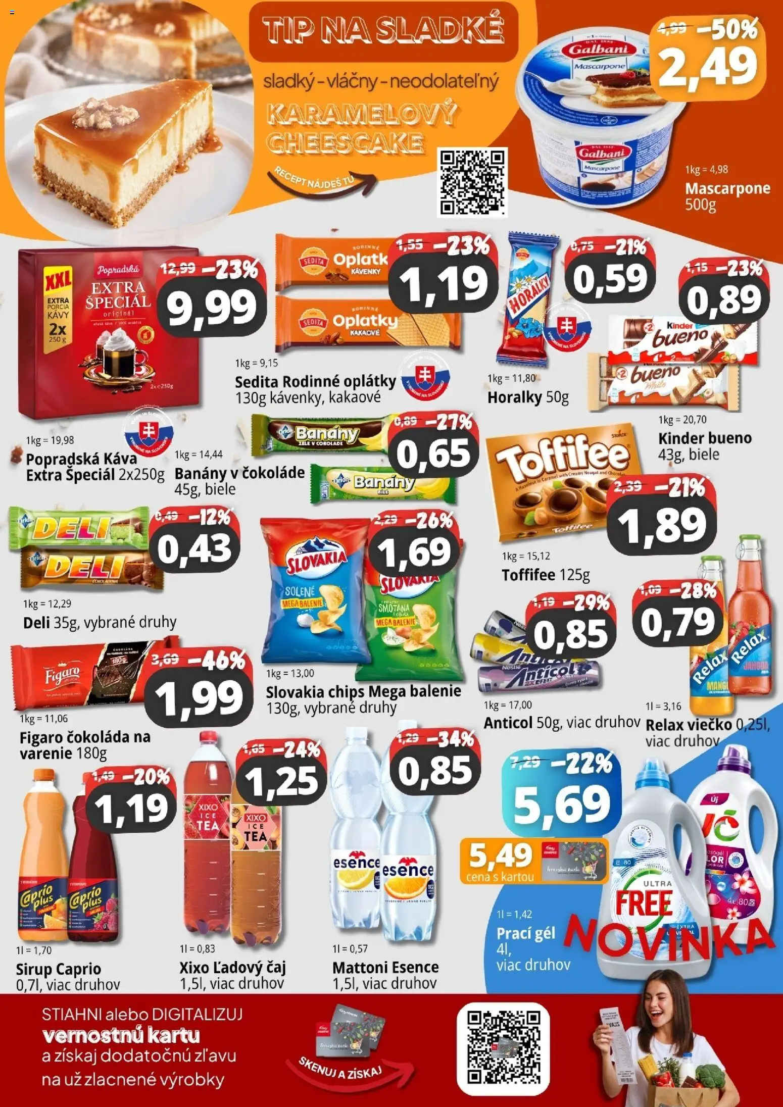Nové CBA Komfos akcie – leták je platný od 30.10.2026 | Strana: 3 | Produkty: Čaj, Smotana, Čokoláda, Toffifee