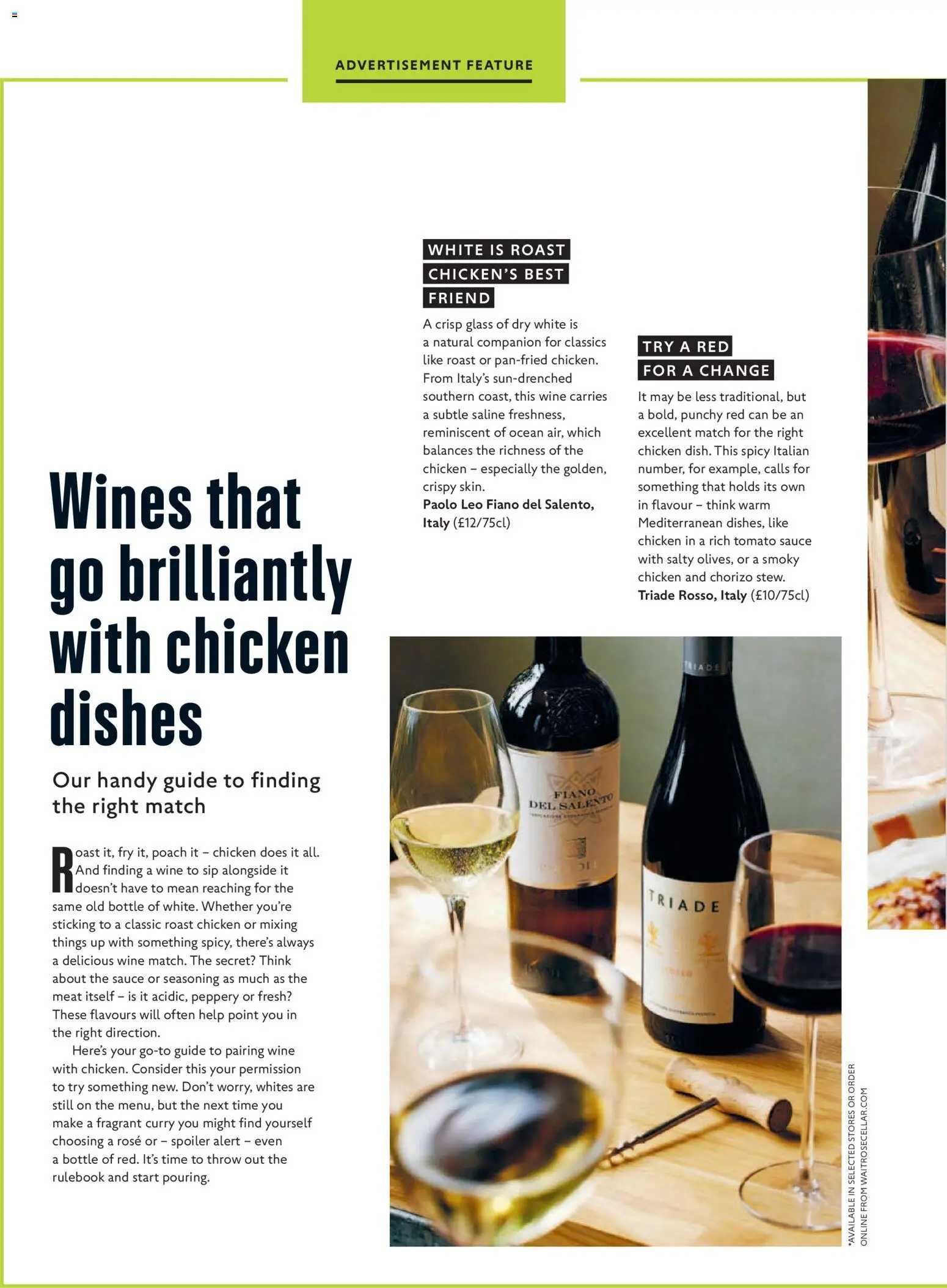 {H1} | Page: 32 | Products: Sauce, Chicken, Wine, Tomato