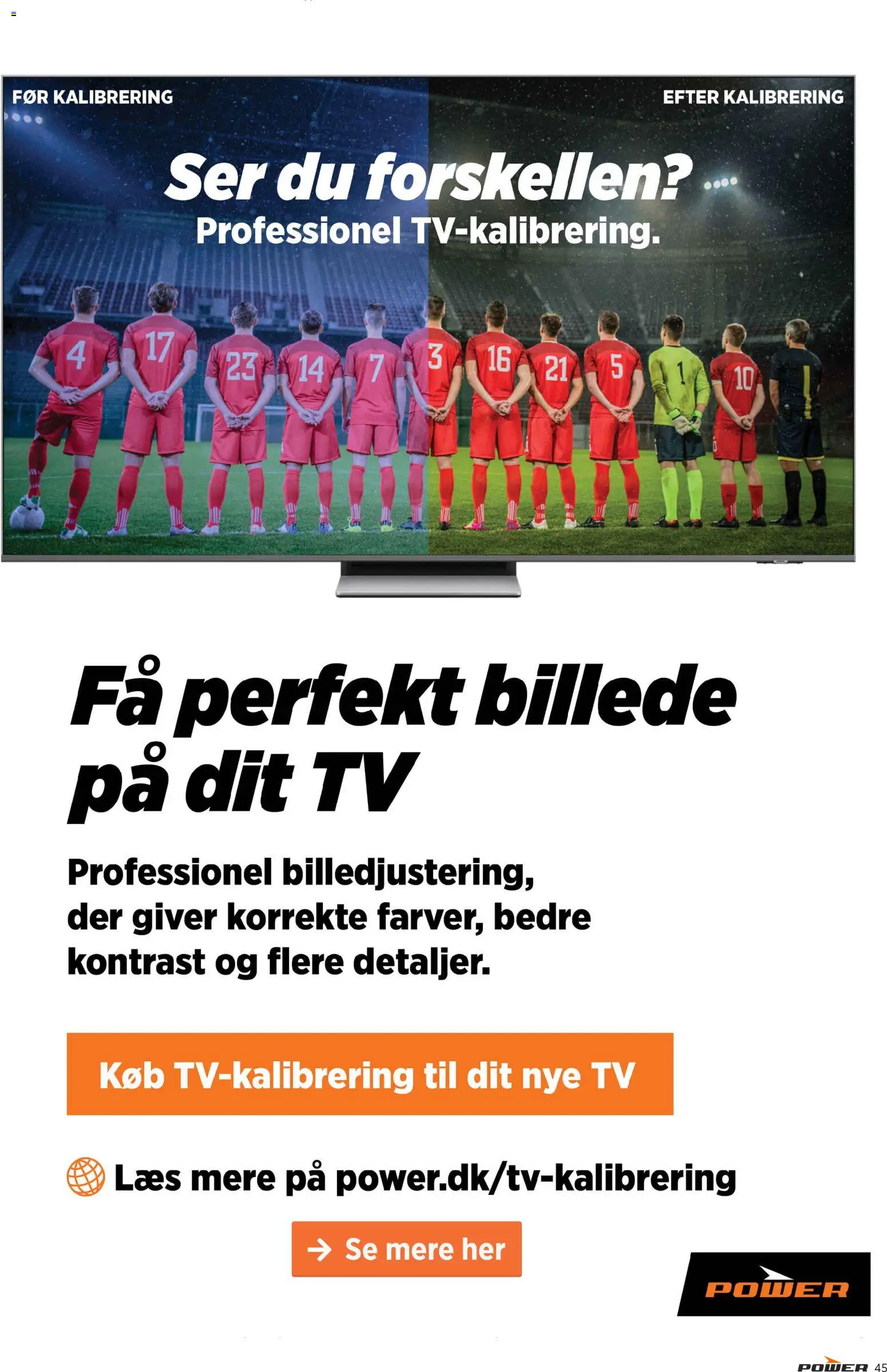 Power tilbudsavis – gyldig fra 17/07/2026 | Side: 45 | Produkter: TV