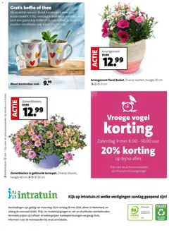Intratuin folder - Voorbeeld van een folder van Intratuin, geldig van 04.05.2026 | Pagina: 16 | Producten: Koffie, Thee, Mok, Papier