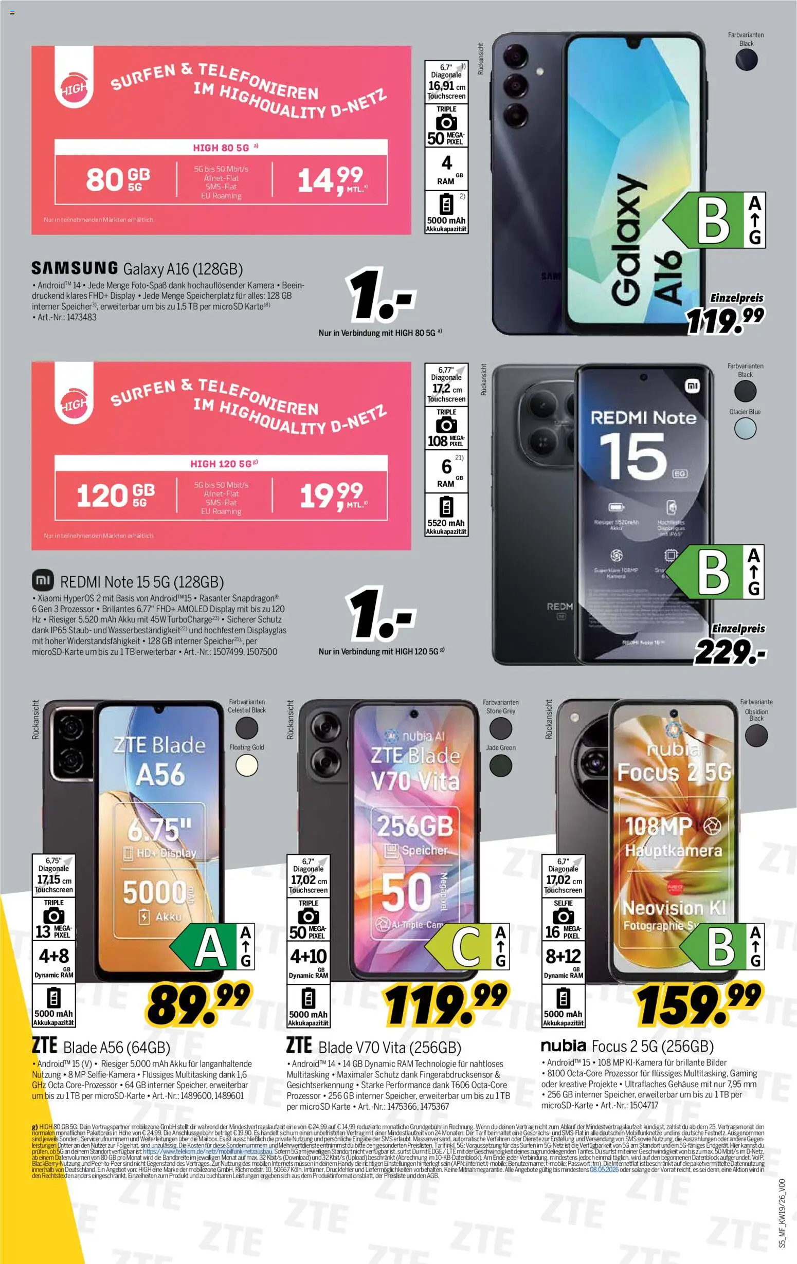 Medimax Prospekt 	 – gültig ab 02.05.2026 | Seite: 5 | Produkte: Kamera, Xiaomi, Samsung, Bilder