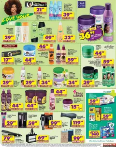 Shoprite specials catalogue – valid from 22/06/2026 | Page: 13 | Products: Hair dryer, Powder, Brush, Conditioner