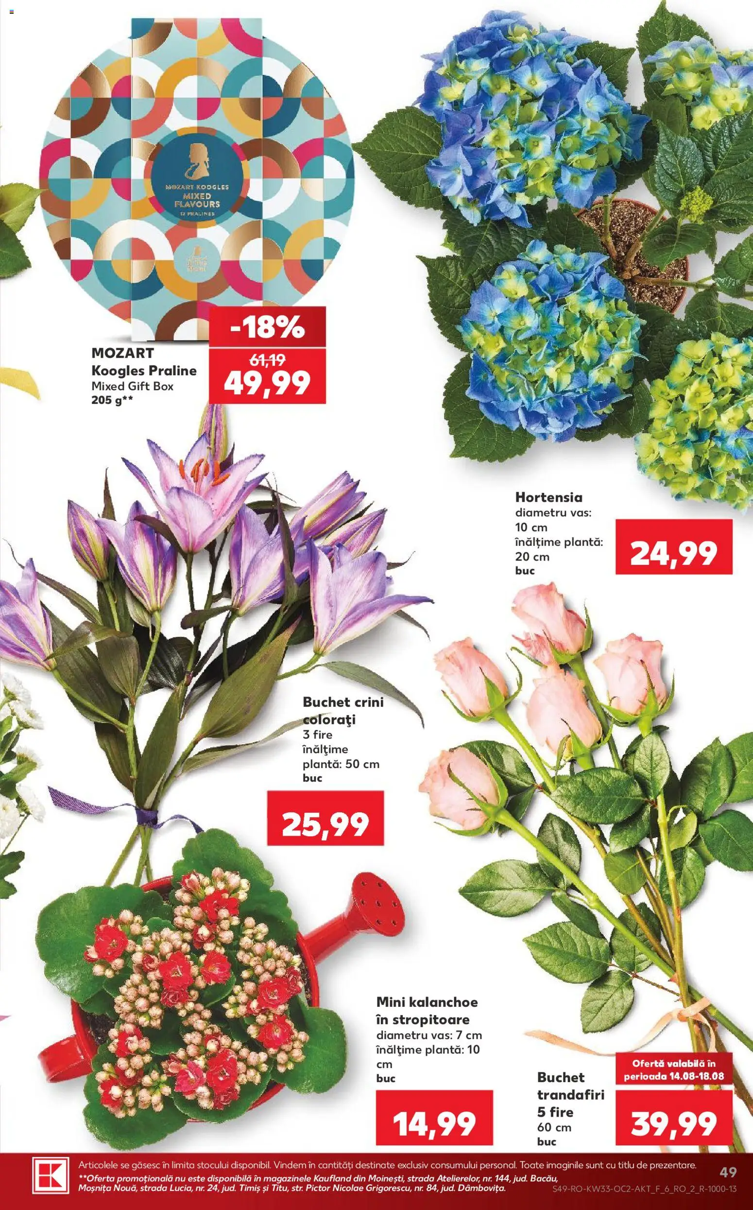 Noul catalog Kaufland – valabil de la 12.08.2026 | Pagină: 49 | Produse: Praline