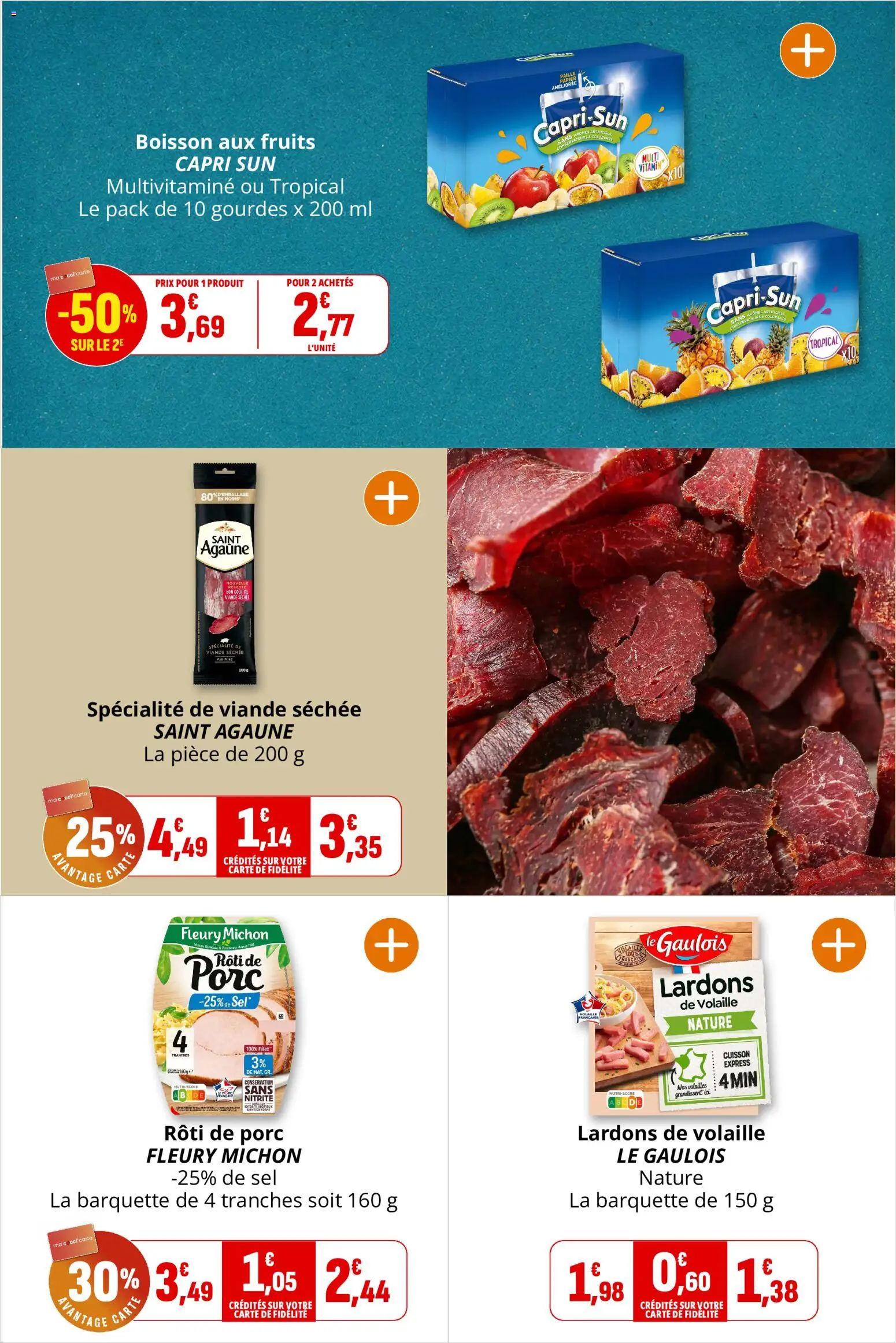 {H1} | Page: 12 | Produits: Boisson, Viande séchée, Volaille, Porc