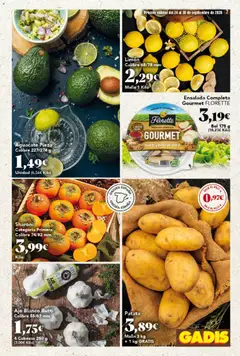 Vista previa Gadis folleto válido desde el 24/09/2026 | Página: 7 | Productos: Aguacate, Nueces, Queso, Limón