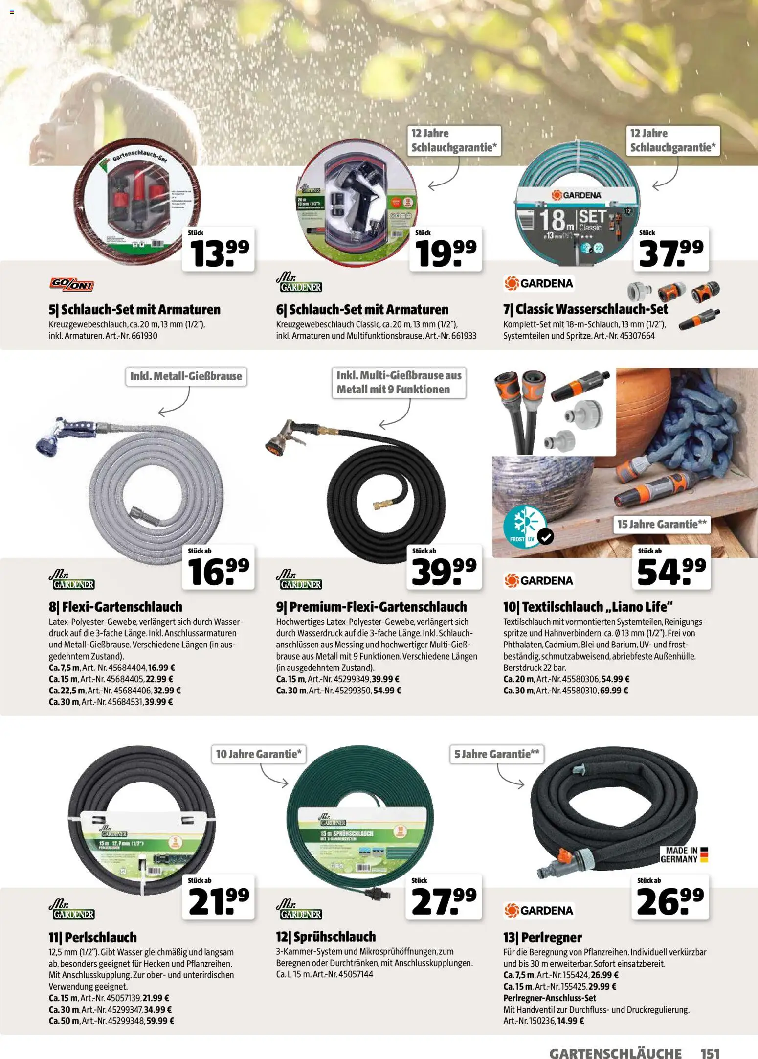 Hagebau Gartenjahr gültig ab 13.03.2026 | Seite: 151 | Produkte: Wasser